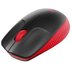 Logitech M190 brezžična optična rdeča miška Cene