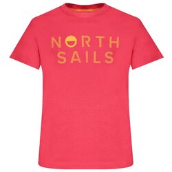North Sails Dječja Majica Kratkih Rukava Crvena Cijene