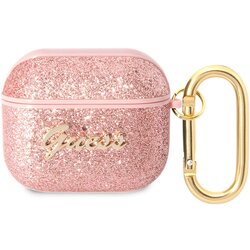 Guess futrola za Airpods 3 PU Glitter Flake roze Cene