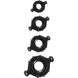 Ns Novelties Renegade Vitality Rings Black Cene