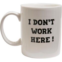 MT Accessoires Don ́t Work Here Cup white Cijene