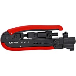 Knipex Alat za krimpovanje Coax konektora 97 40 20 SB crveni Cene