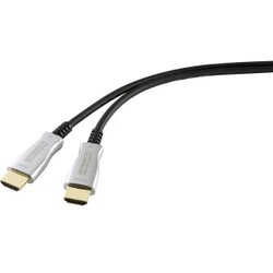 SpeaKa Professional HDMI priključni kabel HDMI-A vtič\, HDMI-A vtič 50.00 m črna SP-9019356 4K UHD\, zaščiten HDMI kabel, (20415537) Cene