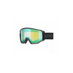 Uvex naočare ski athletic fm black mat-mirror green-lasergold lite S2 Cene
