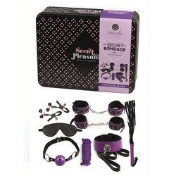 Secret BDSM set KOMPLET ZA VEZIANJE PURPLE & BLACK COLLECTION Cene