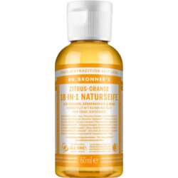 DR. BRONNER'S Naravno milo 18in1 - citrusi in pomaranča - 60 ml Cene