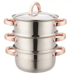Klausberg KB-7728 lonac za kuhanje na pari 3,1 L – 3-dijelni set, 20 cm EAN: 5908287277281 Cene