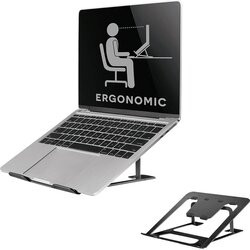 Neomounts by Newstar Neomounts NSLS085BLACK Laptop stand 10-17 - foldable - compact - universal Cene