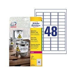 Avery Zweckform Naljepnice L4778-20, 45,7 x 21,2 mm, bijele Cene