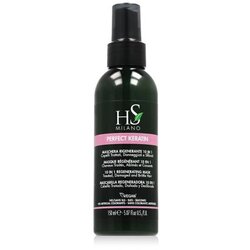 HS MILANO Perfect Keratin 10 In 1 Regenerating Mask njega kose bez ispiranja oštećenu kosu 150 ml unisex Cene