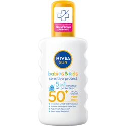 Nivea sun protect & sensitive sprej za decu spf 50+ 200 ml Cene