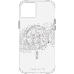 CASE-MATE MagSafe ovitek za iPhone 15, bel biserni dizajn - Mate ovitek, (20955877) Cene