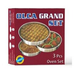 Olca set tepsija okrugla 3/1 inox Cene