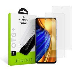 GLASTIFY OTG+ KALJENO STAKLO 2-KOM ZA XIAOMI POCO F4 5G CLEAR Cene