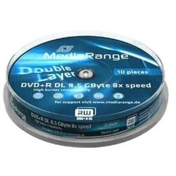 Mediarange Double Layer 8.5GB DVD+R DL 8X MR466 1/10 Cene