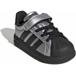 Adidas patike za djevojčice Streettalk El I, KJ9595, crne i srebrne Cijene