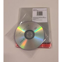 Platinet Prozorni ovitki z zavihkom in lepilom za CD/DVD/Blu Ray, 100 kom Cene