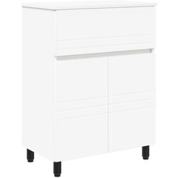 vidaXL Kopalniška enota Bela 60 x 35 x 80 cm Inženirski les, (5000246171) Cene