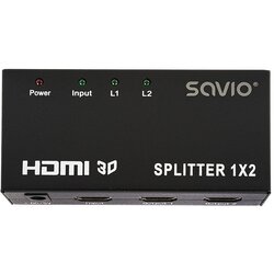 Savio CL-42 video splitter HDMI 2x HDMI Cene
