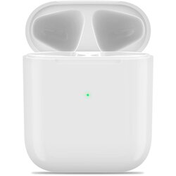 razpakirano brezžična polnilna škatlica za airpods 1. in 2. generacije odprta embalaža Cene