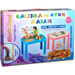 ER Toys Kinetic Sand: Stol sa stolicom za kinetički pijesak - dvije boje Cene
