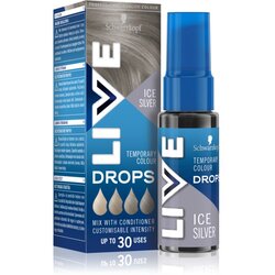 Schwarzkopf LIVE Drops izpiralna barvna senca odtenek Ice Silver 30 ml Cene