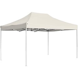 vidaXL Profesionalni šotor za zabave aluminij 4,5x3 m krem Cene