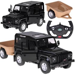 Land Rover Defender 1:14 na daljinski crni Cene