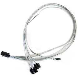 Adaptec Microsemi I-HDMSAS-4SATA-SB.8M 0.8 m 6 Gbit /s Grey Cene