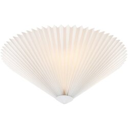 Markslöjd bela stropna svetilka ø 42 cm plisado – Cene