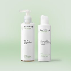 Duo paket za čiščenje obraza CBD InnovaGoods Cene