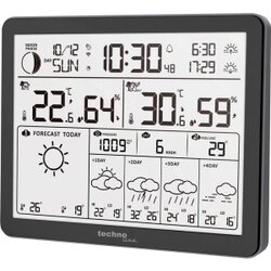 Techno Line WD3000 WD3000 Wetterstation WLAN-vremenska stanica Predviđanje za 4 dana Broj senzora maks. 1 Cene