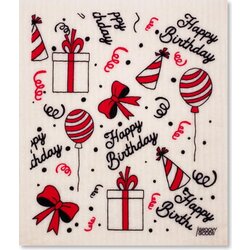 Groovy Goods Schwammtuch Happy Birthday - Bela Cene