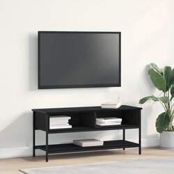 vidaXL TV Kabinet Crni hrast Konstruirano drvo Srednje TV Stalak Cijene