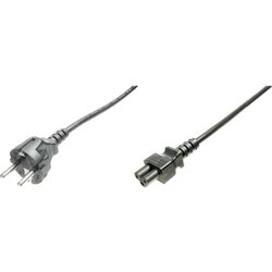 Digitus Struja Priključni kabel [1x Sigurnosni utikač - 1x Ženski konektor C5] 1.20 m Crna Cijene