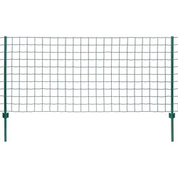 vidaXL Euro ograda 20 x 1 m čelična zelena Cijene