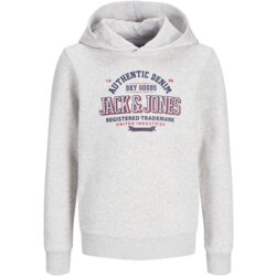 Jack & Jones duks sa kapuljačom za dečake 12258823, Beli Cene