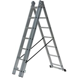 Awtools aluminijasta lestev 3x7 stopinj 150kg adapatacija do stopnic, (21106414) Cene