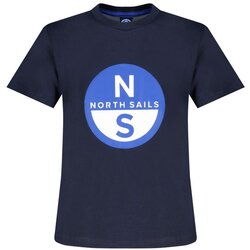 North Sails Dječja Majica Kratkih Rukava Plava Cijene