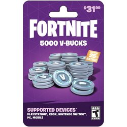 Fortnite 5000 V-Bucks za Nintendo Switch (brez kartončka) Cene