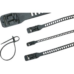 Hellermann Tyton kabelske vezalke 11,0x340 črne SRT34011-TPU-BK, (20858225) Cene