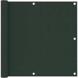vidaXL Balkonsko platno temno zeleno 90x500 cm oksford blago, (20966635) Cene