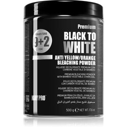 Kaypro Black To White Anti Yellow/Orange Bleaching Powder posvetlitveni puder za lase za profesionalno uporabo 500 g Cene