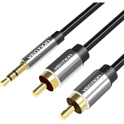 Vention AVDIO KABEL 2X RCA DO 3,5 MM ZA AVDIO SISTEME 0,5 M ZMOGLJIVOST, (5000075407) Cene