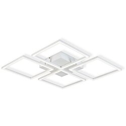 Top Light prigušiva led plafonski luster R4xLED/16,25W/230V kvadratni bela + daljinski upravljač Cene