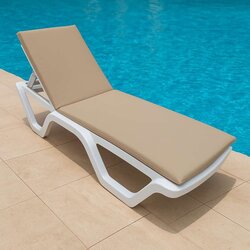 Atelier Del Sofa sunny - beige beige sunlounger cushion Cene