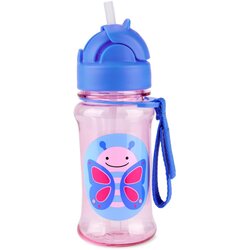 Skip Hop Zoo Tritan steklenička s slamico Butterfly 12m+ 355 ml Cene