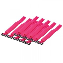 Logilink čičak trakice za vezivanje kablova velcro 500x20mm 10kom roze Cene