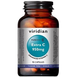 Viridian Nutrition Vitamin C PureWay ExtraC Viridian, 950mg (90 kapsul) Cene