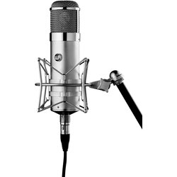 Warm Audio WA-47 microphone Silver Studio microphone Cene